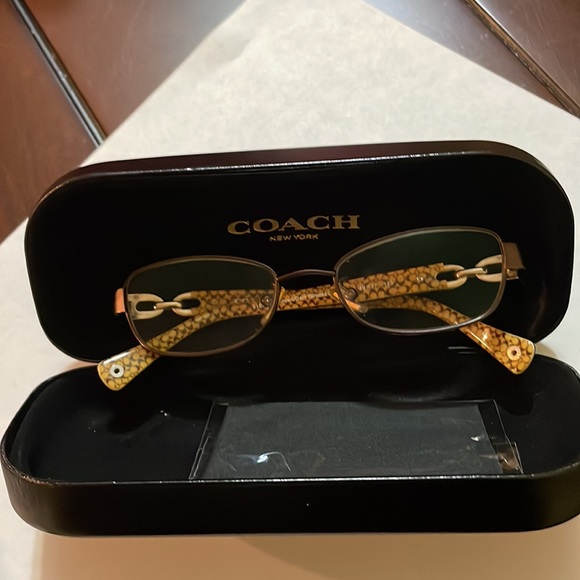 Coach eyeglasses used eyeglasses frame discard prescription - Picture 4 of 4